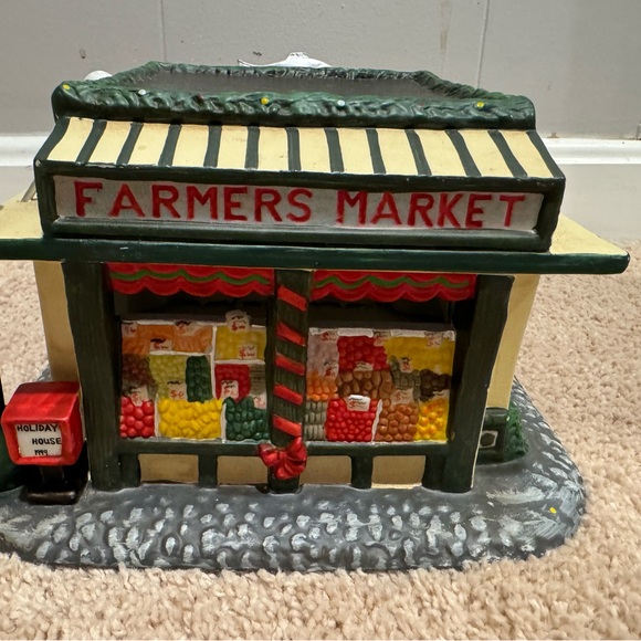 Vintage 1999 Starbucks Snow Village Pike Place Market - Picture 2 of 6